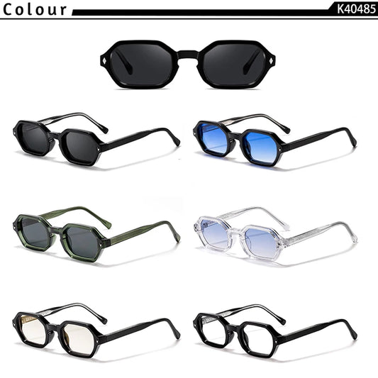 Lunettes de soleil Caterside™ Polygon Small – Élégance minimaliste & look tendance