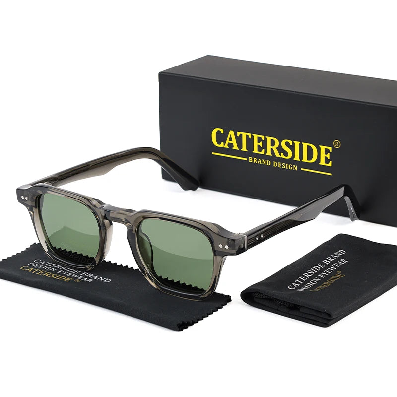 Lunettes de soleil Caterside™ Rétro Polarisées – Élégance intemporelle & protection UV400