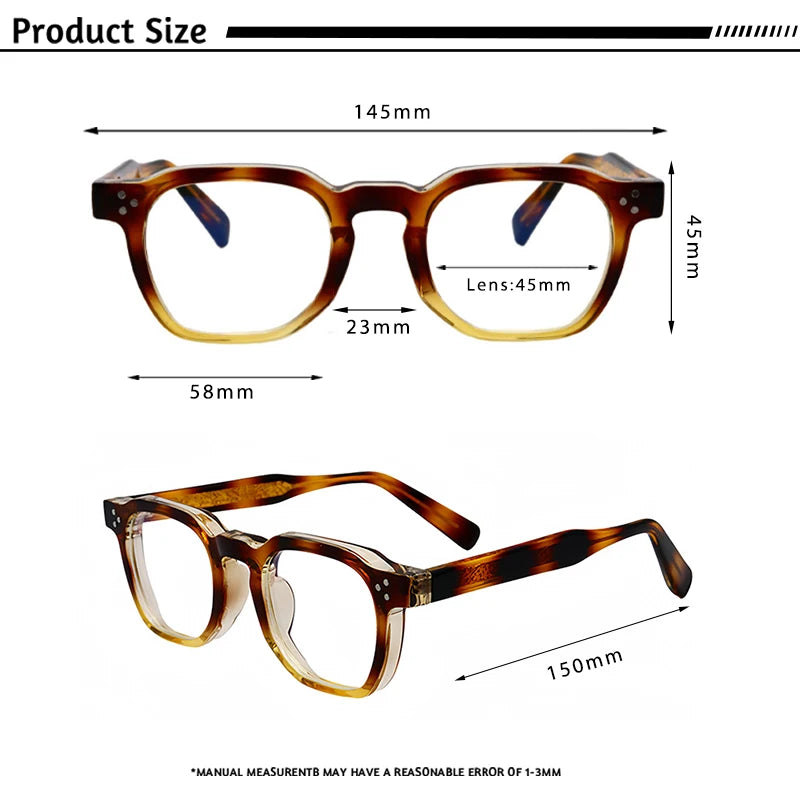Caterside™ – Lunettes carrées légères et tendance (Homme & Femme)