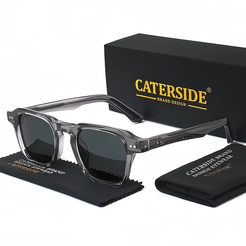 Lunettes de soleil Caterside™ Rétro Polarisées – Élégance intemporelle & protection UV400