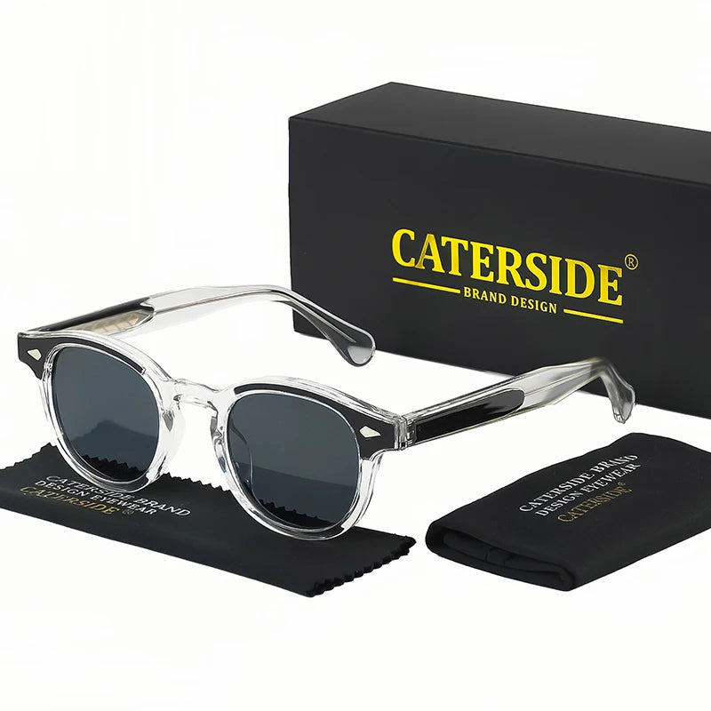 Caterside™ – Lunettes de soleil rondes rétro fashion (Homme)