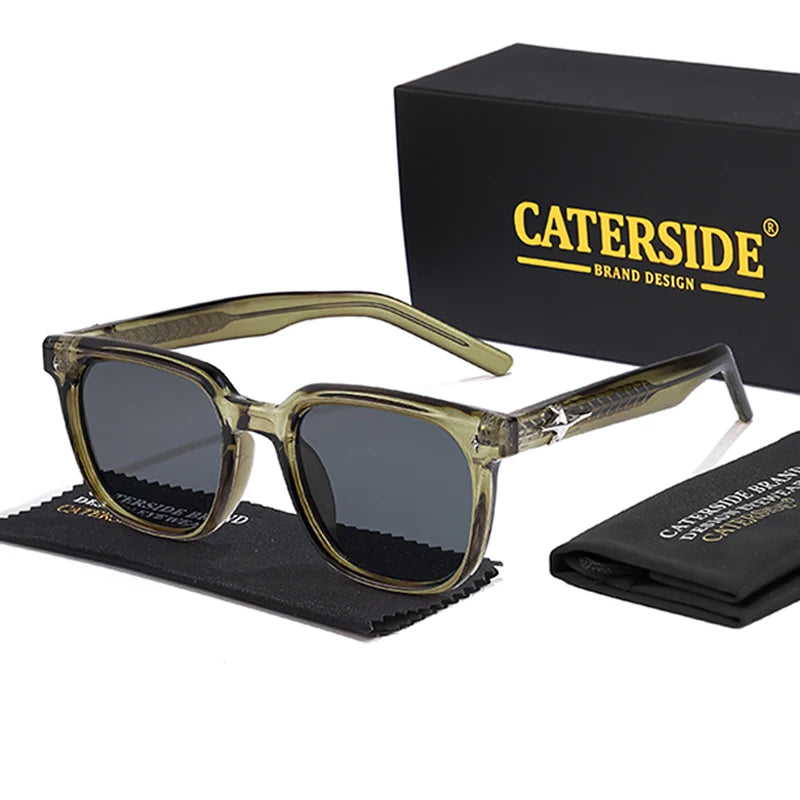 Lunettes de soleil Caterside™ Trend Square – Monture large & style moderne