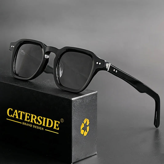 Lunettes de soleil Caterside™ Rétro Polarisées – Élégance intemporelle & protection UV400