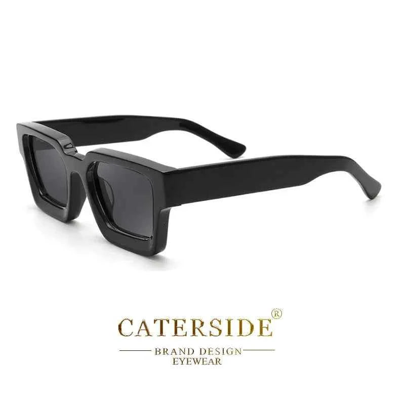 CATERSIDE – Lunettes de soleil carrées polarisées à grande monture