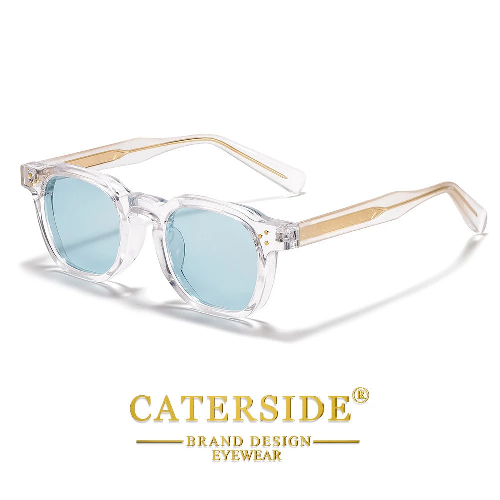Gafas de sol cuadradas UV400 Caterside – Tendencia hombre mujer – Gafas de moda prémium