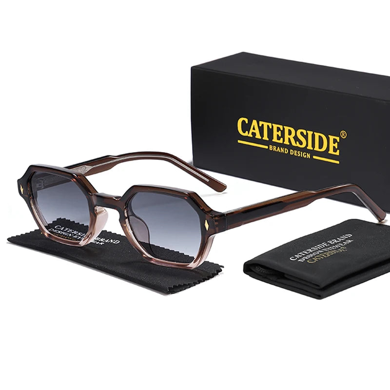 Lunettes de soleil Caterside™ Polygonales – Design audacieux & style affirmé