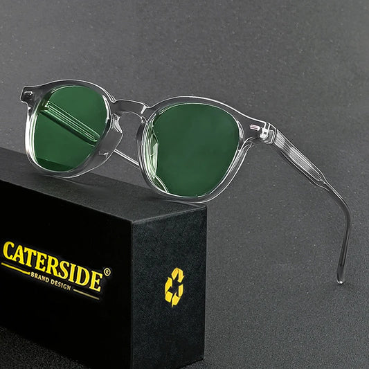 Caterside™ – Lunettes de soleil rondes polarisées (Homme & Femme)