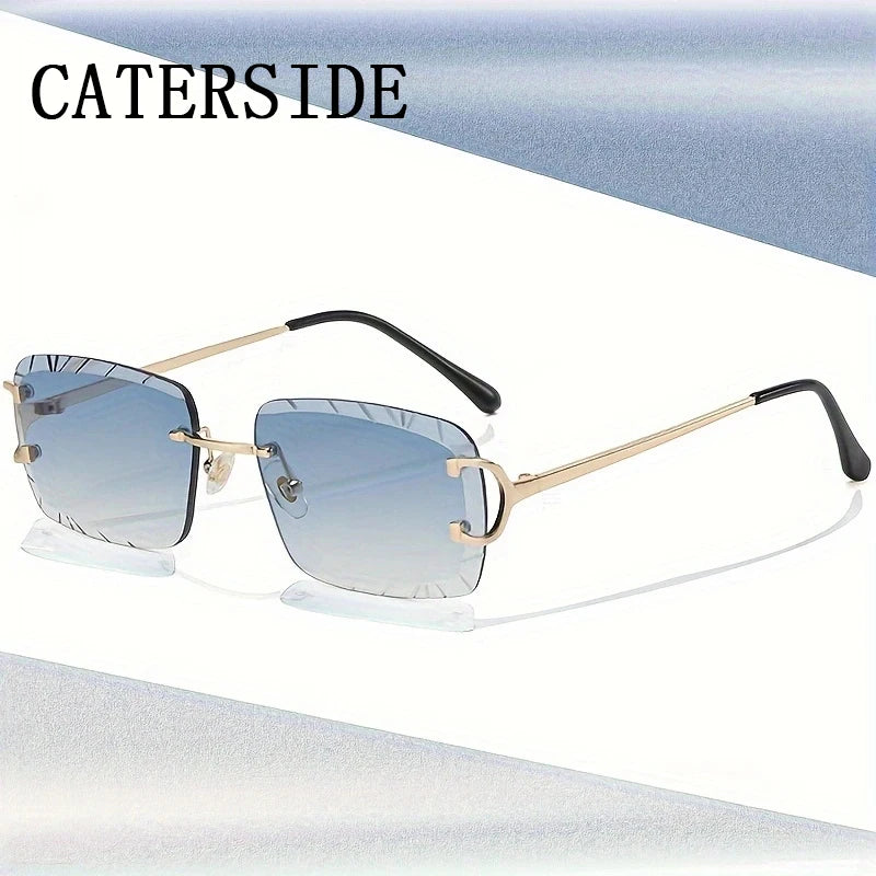 Caterside™ – Lunettes de soleil sans monture carrées (Mixte)