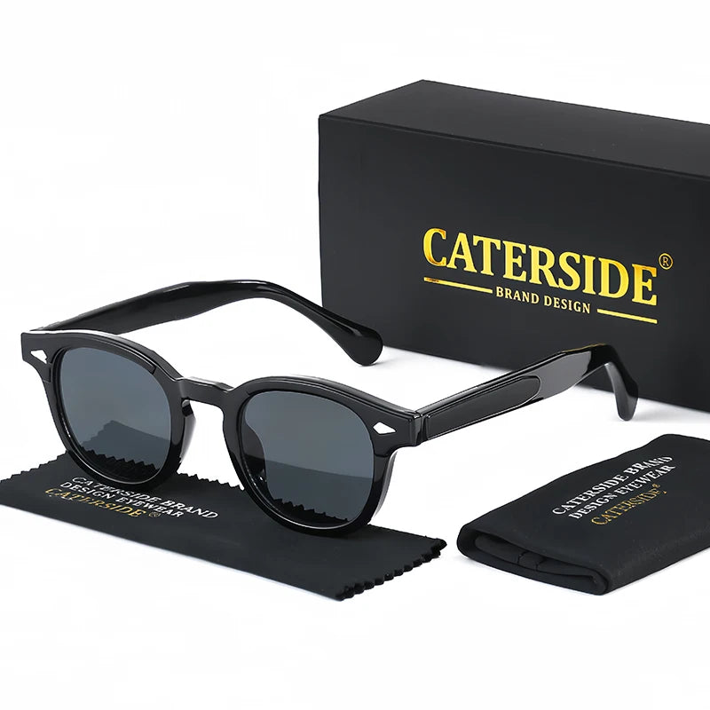 Caterside™ – Lunettes de soleil rondes rétro fashion (Homme)