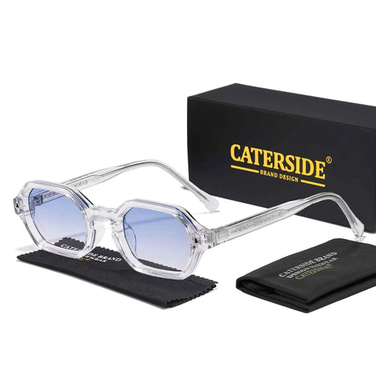 Lunettes de soleil Caterside™ Polygon Small – Élégance minimaliste & look tendance