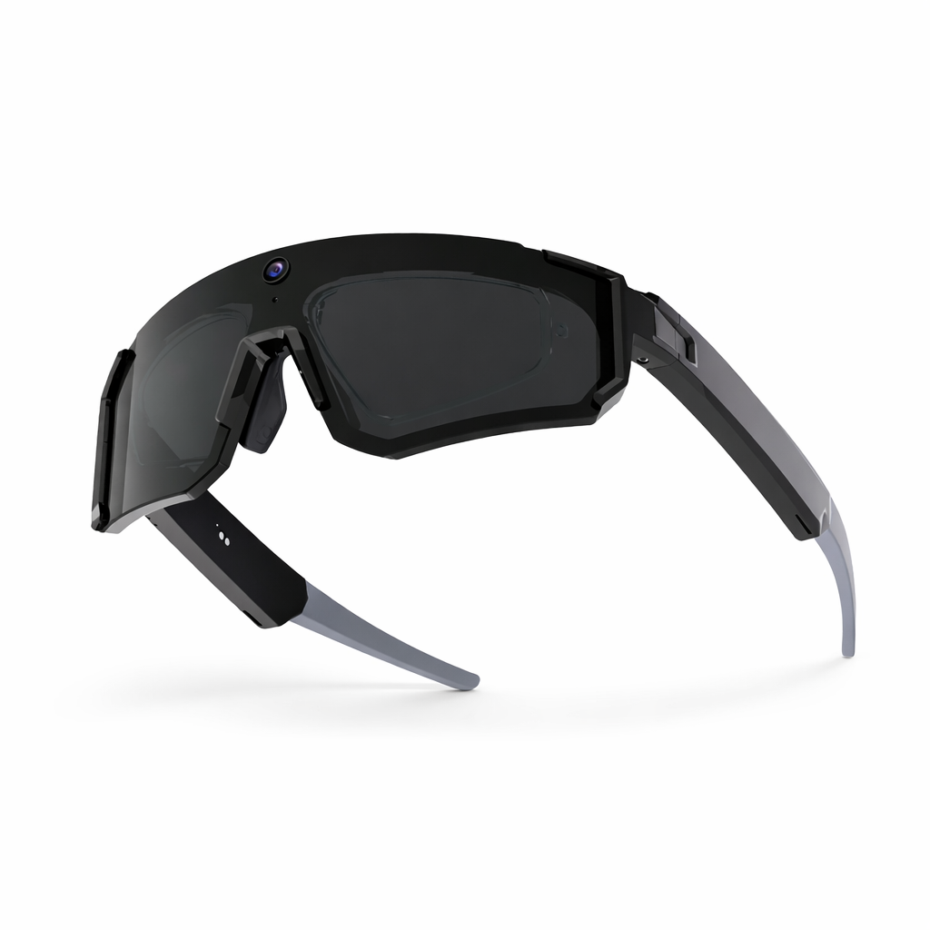 4K AI Smart Glasses with 800W Camera | Bluetooth | Calls, Music & Anti-Focus Sports