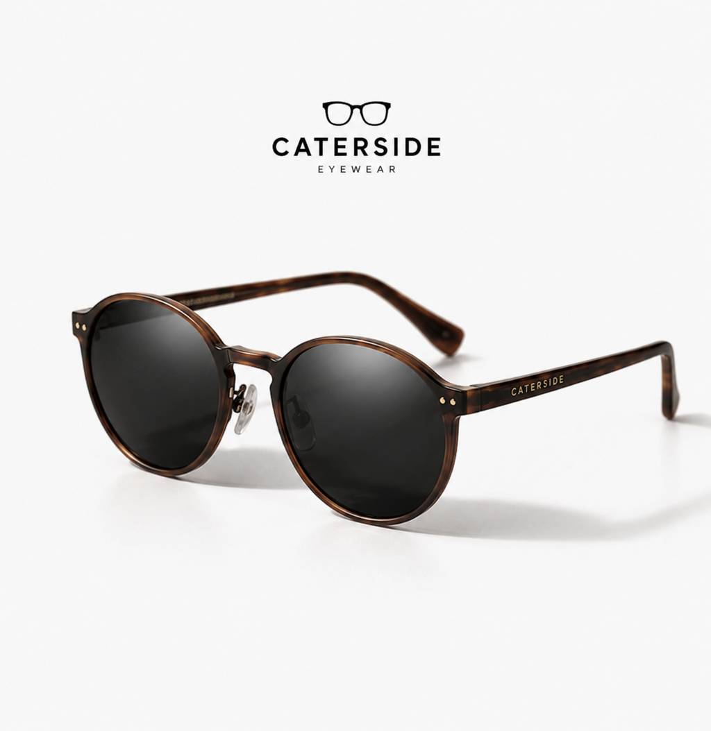 CATERSIDE® Vintage-polarisierte Rundsonnenbrille