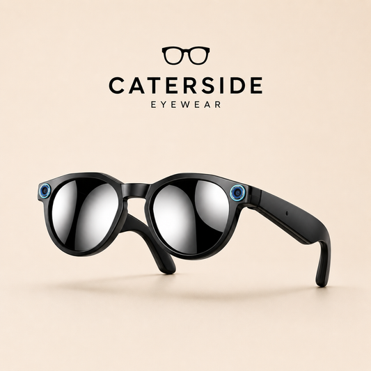 Lunettes Connectées IA HD – Caméra, Bluetooth & Assistant Vocal | Caterside™
