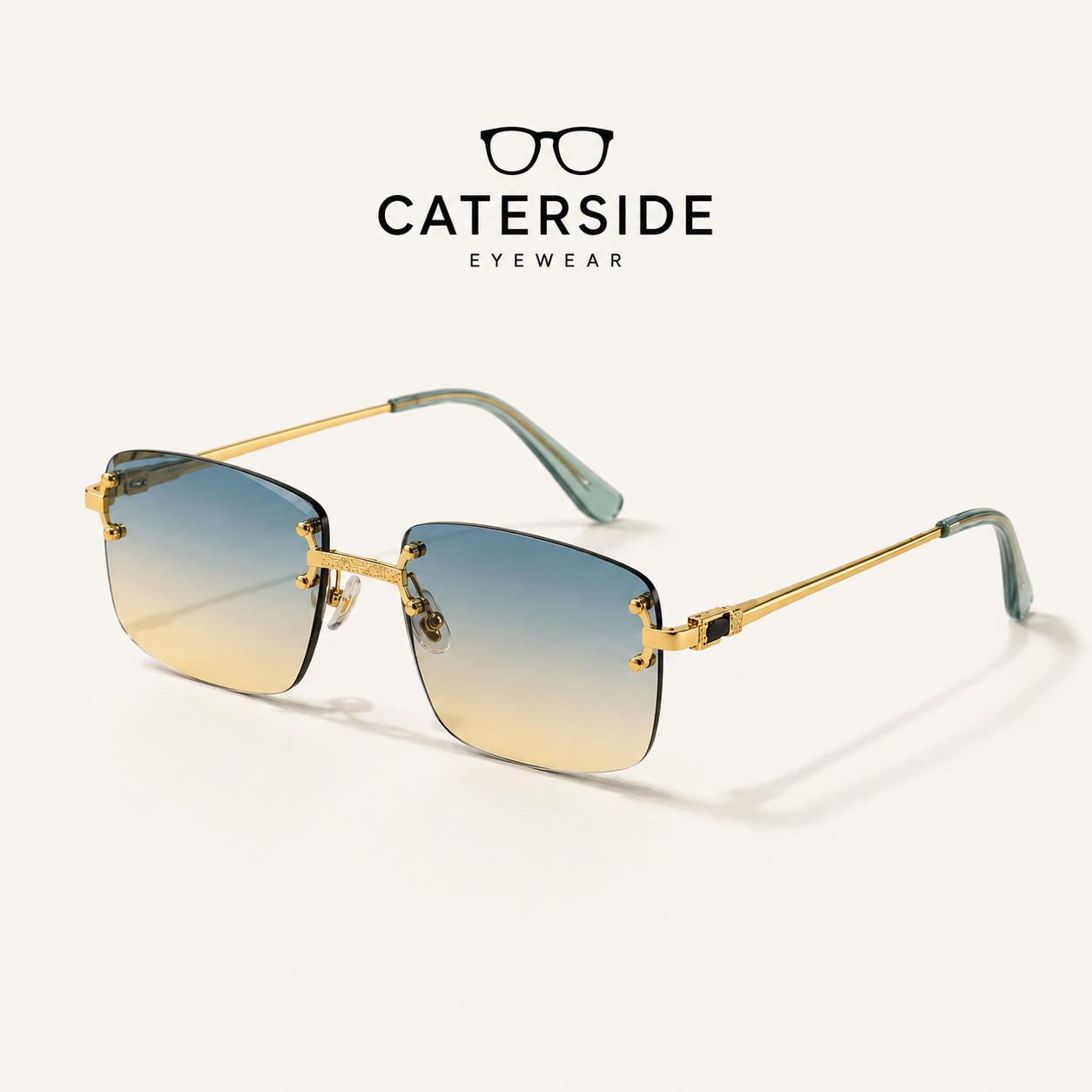 Lunettes de Soleil Sans Monture Luxe – Signature Caterside