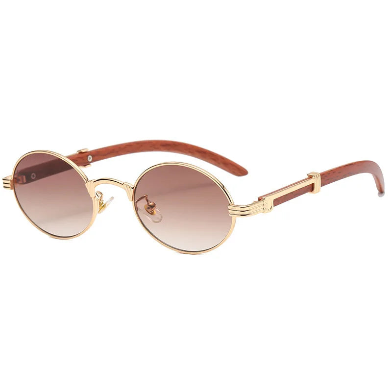 Lunettes de Soleil Rondes Vintage Luxe – Signature Caterside