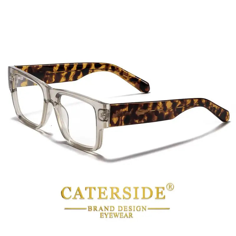CATERSIDE® Bold Clear™ — Monture carrée épaisse