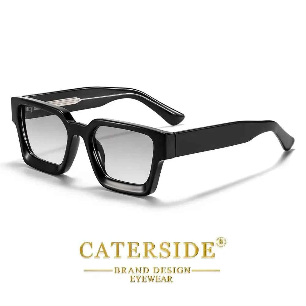 Lunettes de Soleil Carrées UV400 | Monture Épaisse Premium | Caterside Eyewear