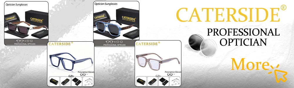 CATERSIDE Prism – lunettes de soleil polygonales en métal – photo 7