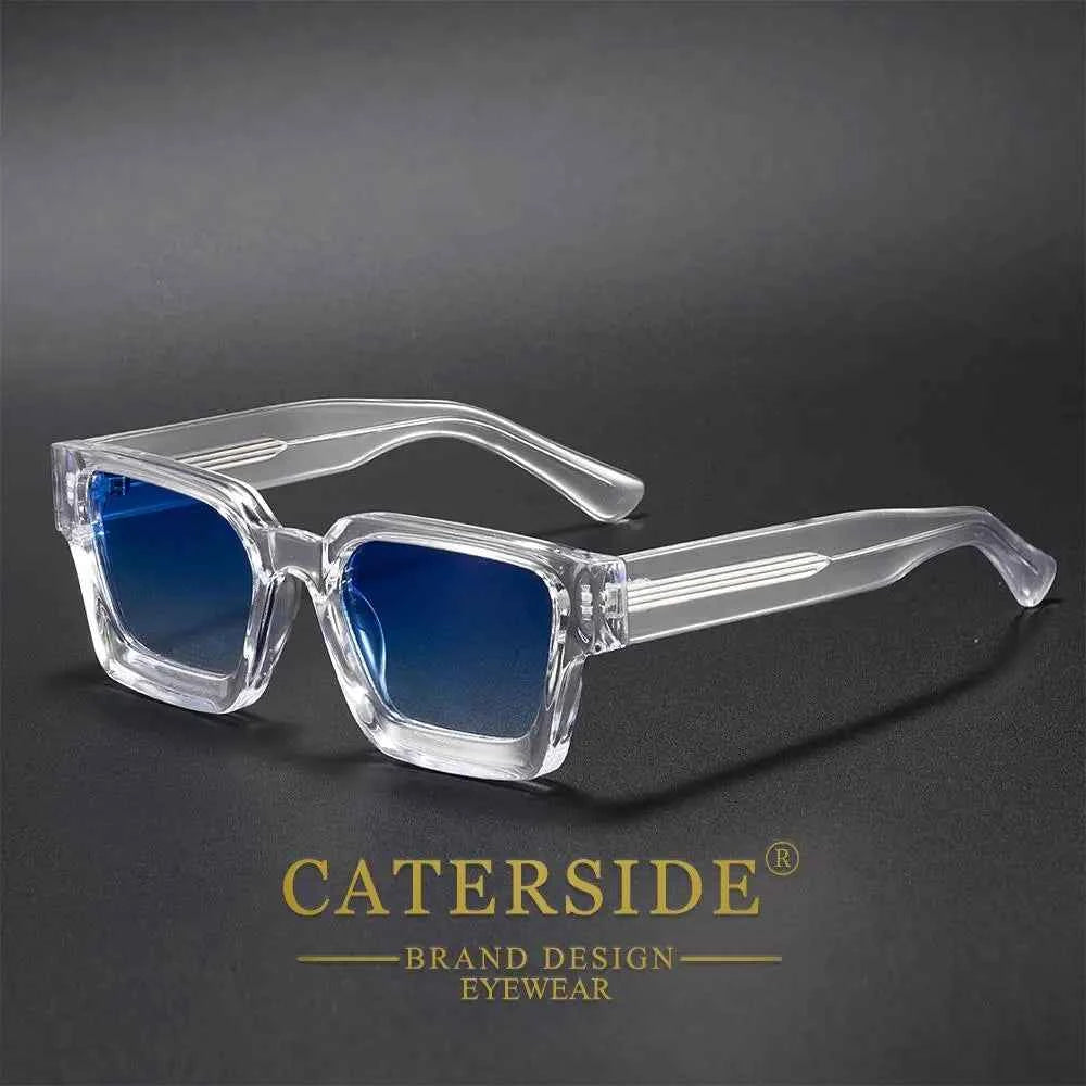 Lunettes de Soleil Carrées UV400 | Monture Épaisse Premium | Caterside Eyewear