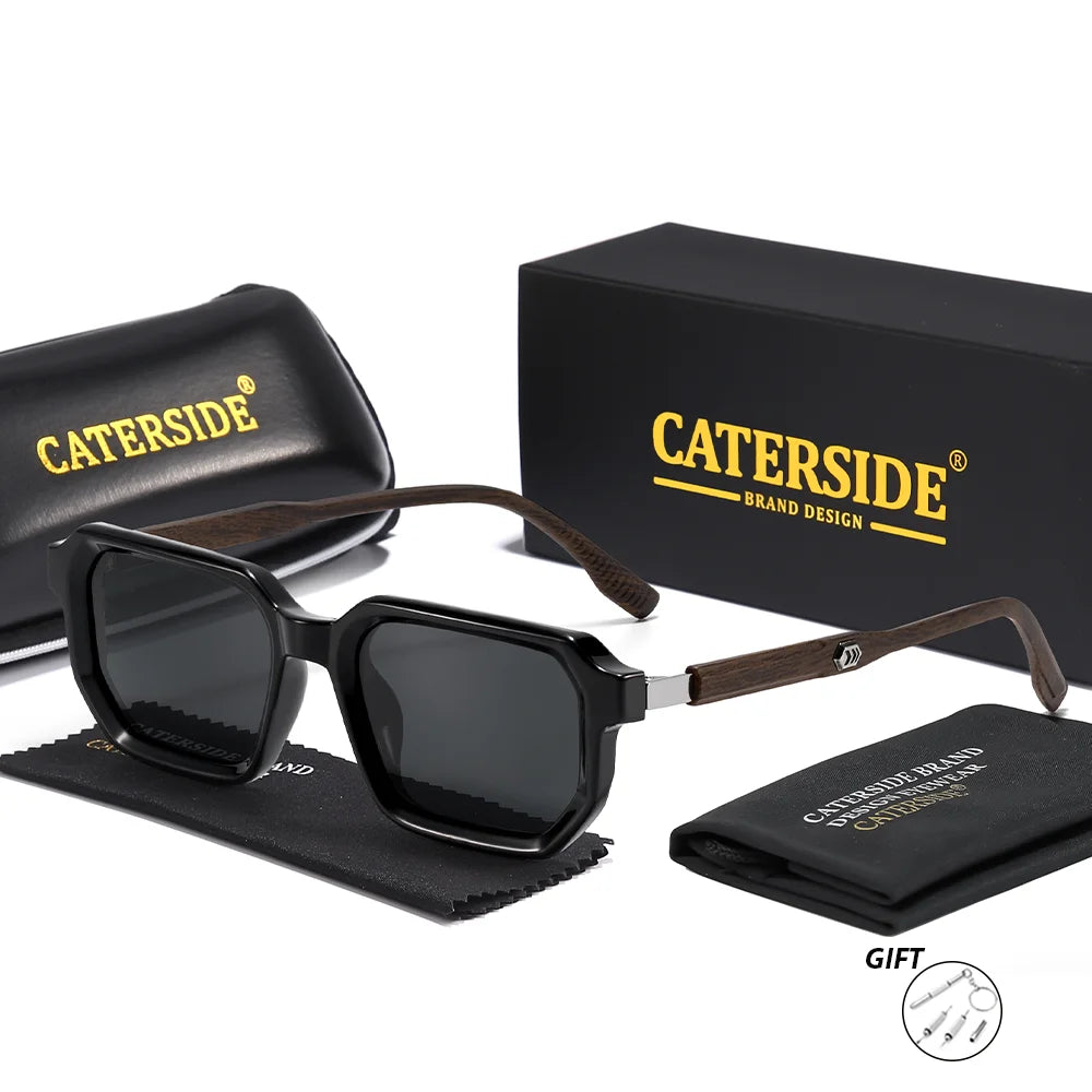 Gafas de sol redondas retro CATERSIDE – UV400 – Estilo vintage unisex 