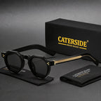 CATERSIDE Atelier Round – lunettes de soleil rondes épaisses – photo 2