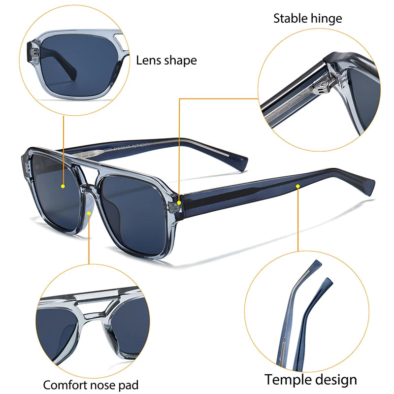 CATERSIDE Horizon – lunettes de soleil double pont – photo 3