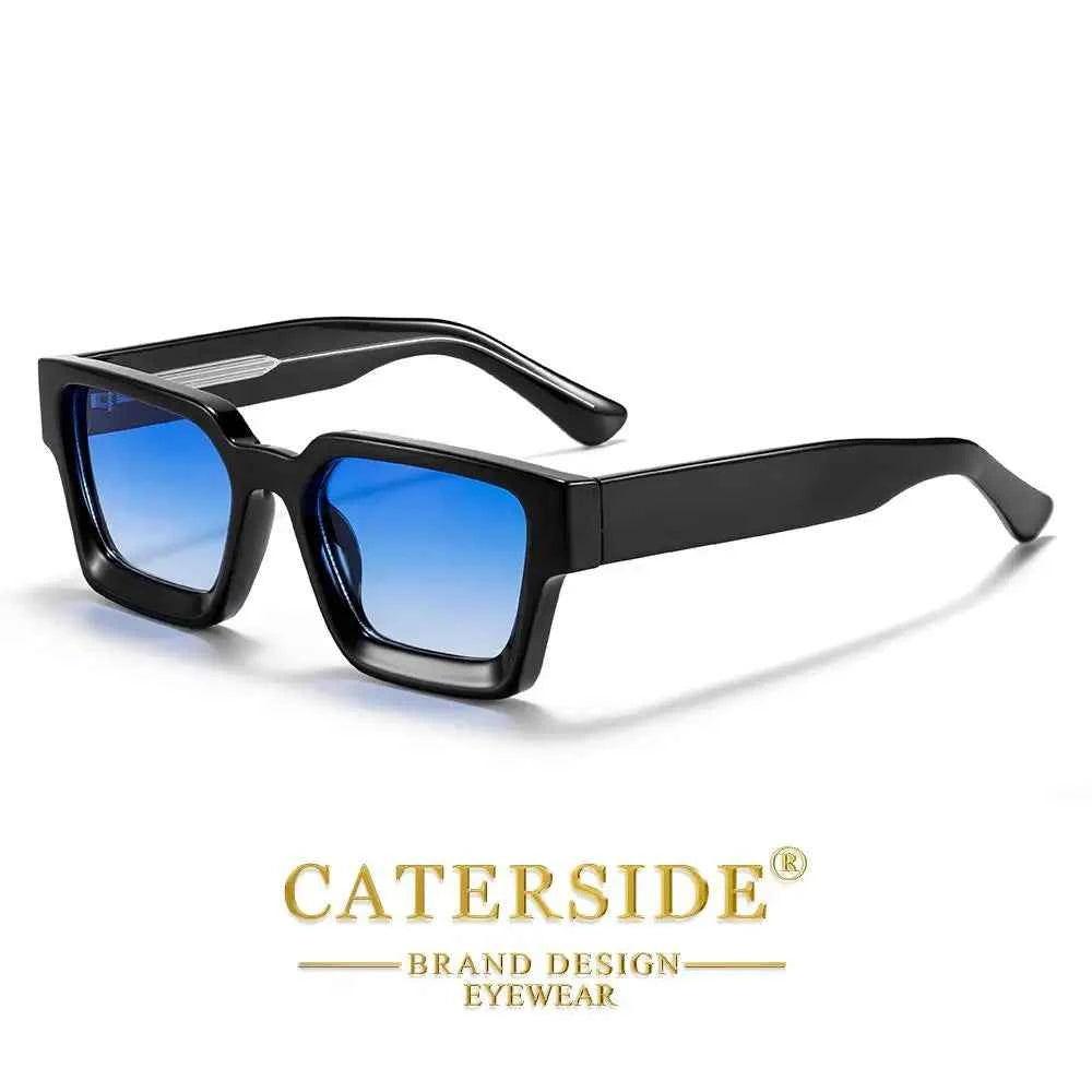 Lunettes de Soleil Carrées UV400 | Monture Épaisse Premium | Caterside Eyewear