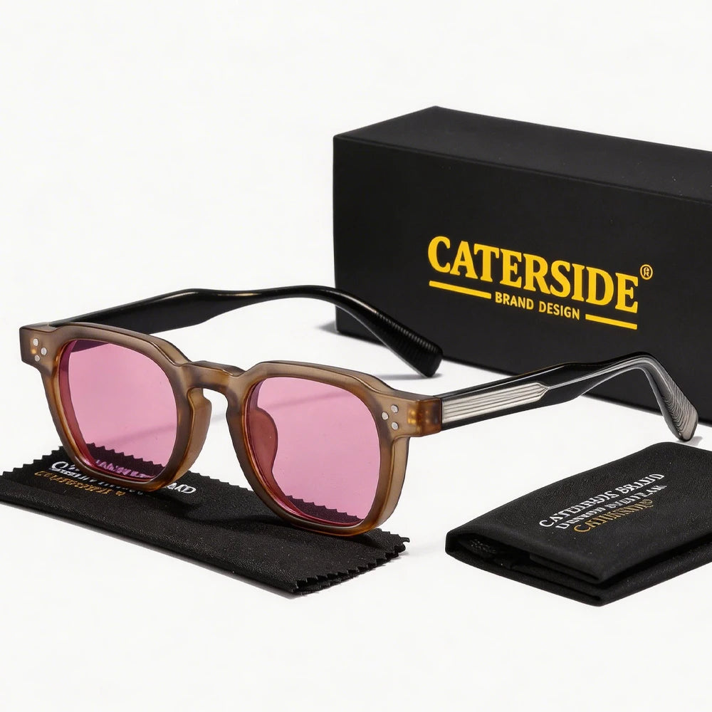 CATERSIDE Pop Square – lunettes de soleil carrées à verres teintés – photo 28