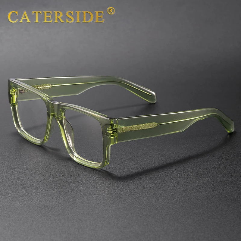 CATERSIDE® Bold Clear™ — Monture carrée épaisse
