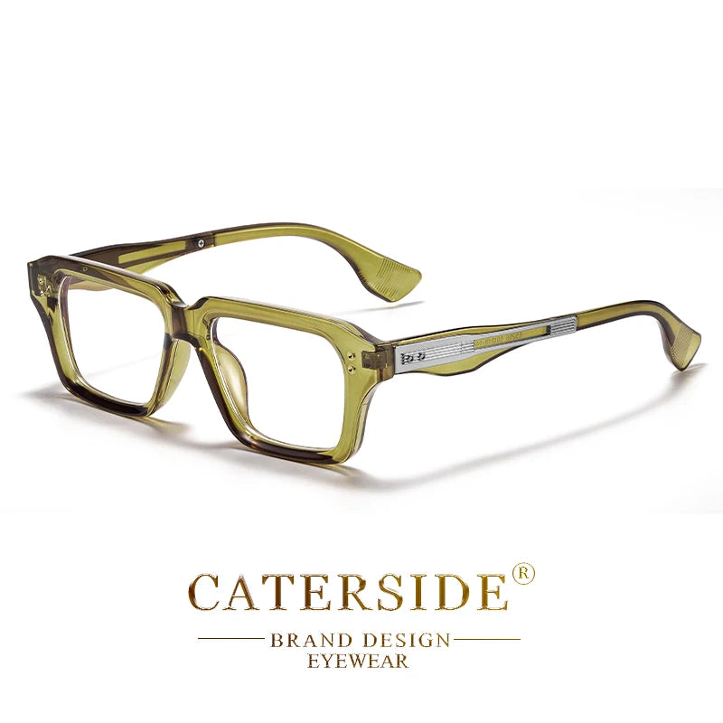 Lunettes Anti Lumière Bleue CATERSIDE™ – Monture Vintage Premium Unisexe | Confort Écran & Design Élégant