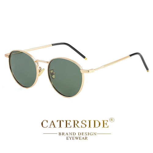 CATERSIDE Brooklyn – lunettes de soleil rondes en métal – photo 17