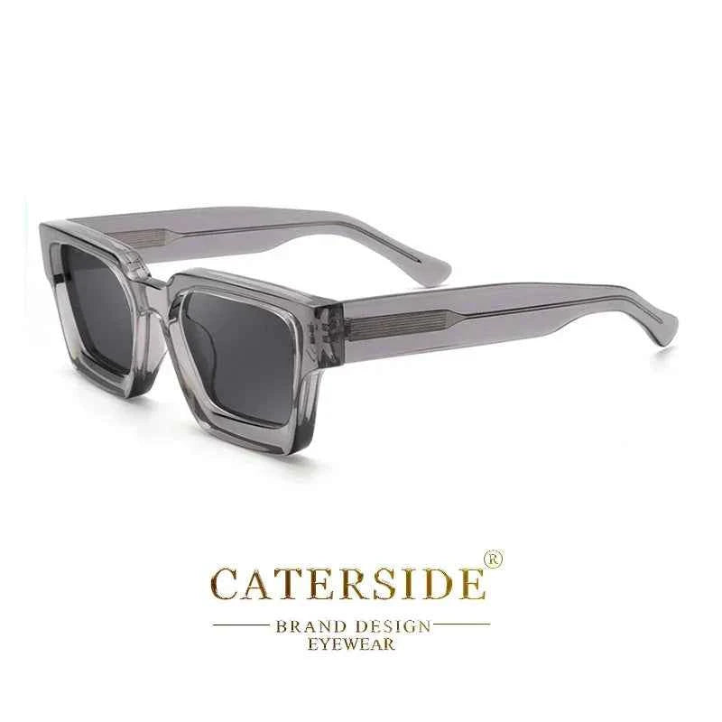 CATERSIDE – Lunettes de soleil carrées polarisées à grande monture