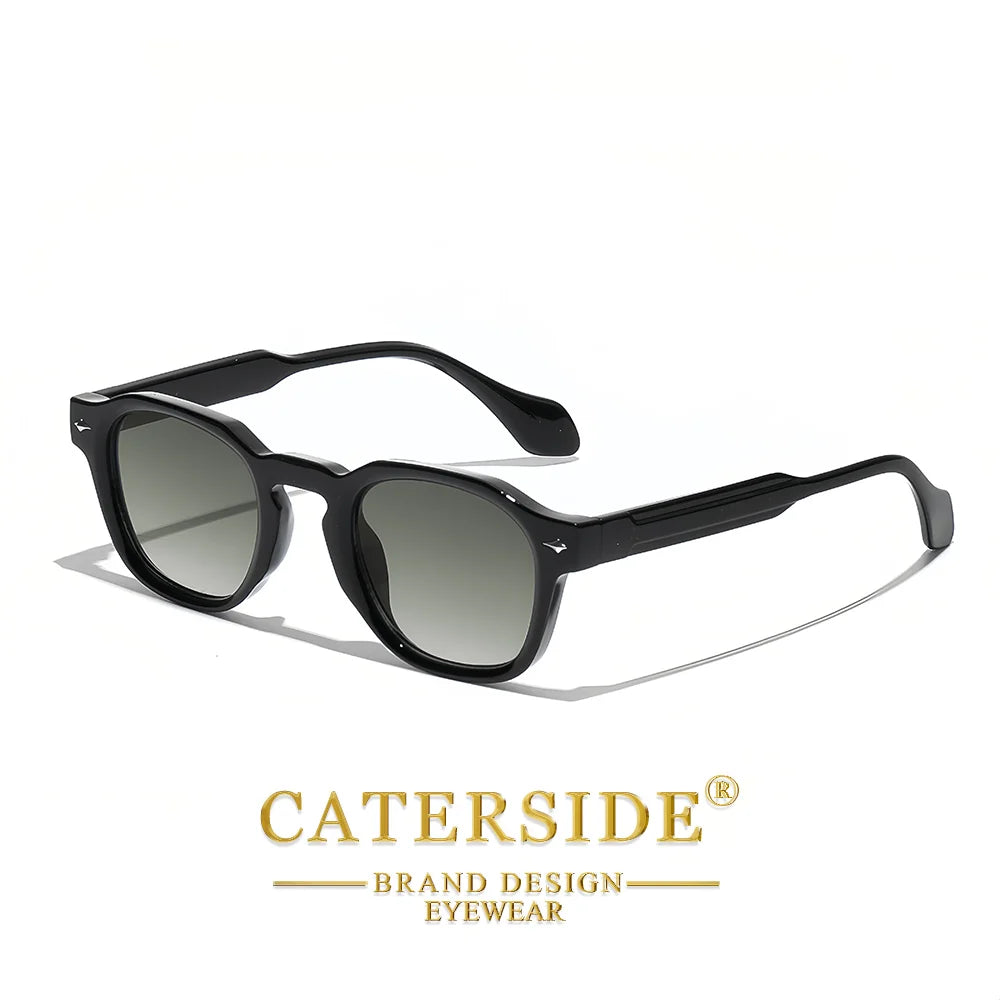 Lunettes de Soleil Rétro Unisexe CATERSIDE – UV400 – Style Vintage Rondes