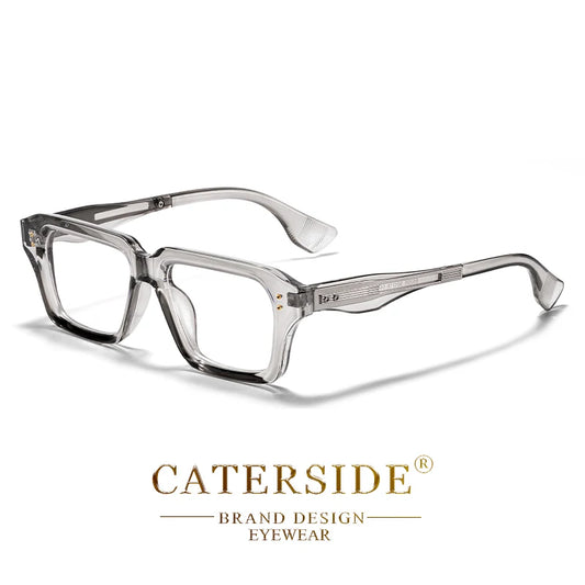 Lunettes Anti Lumière Bleue CATERSIDE™ – Monture Vintage Premium Unisexe | Confort Écran & Design Élégant