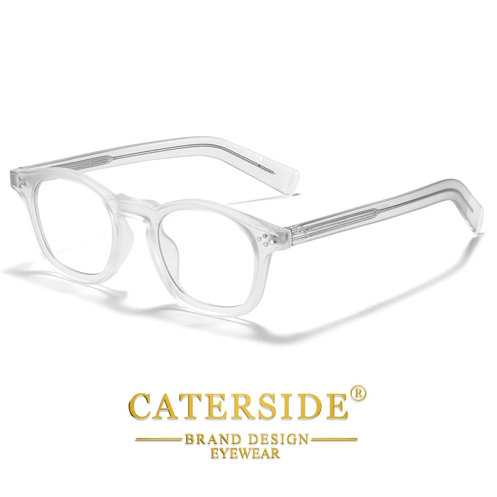 Studio Clear – Monture carrée anti-lumière bleue – CATERSIDE, vue 5