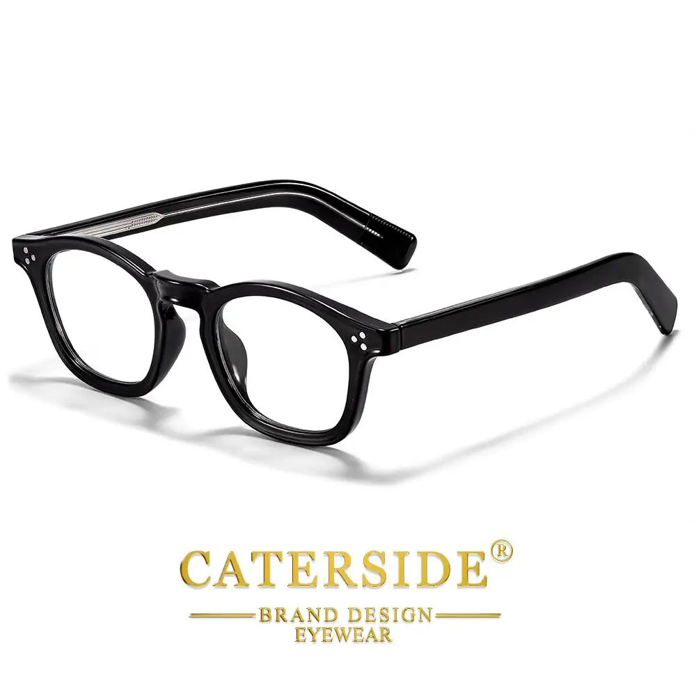 CATERSIDE® Studio Clear™ — Monture carrée anti-lumière bleue
