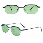 CATERSIDE Prism – lunettes de soleil polygonales en métal – photo 15