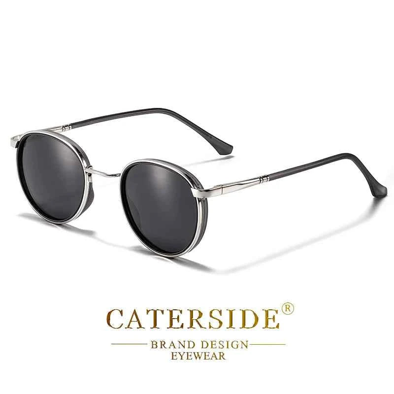 CATERSIDE® Vintage Polarized Round Sunglasses