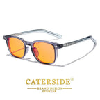 CATERSIDE® Focus Clear™ — Monture carrée anti-lumière bleue