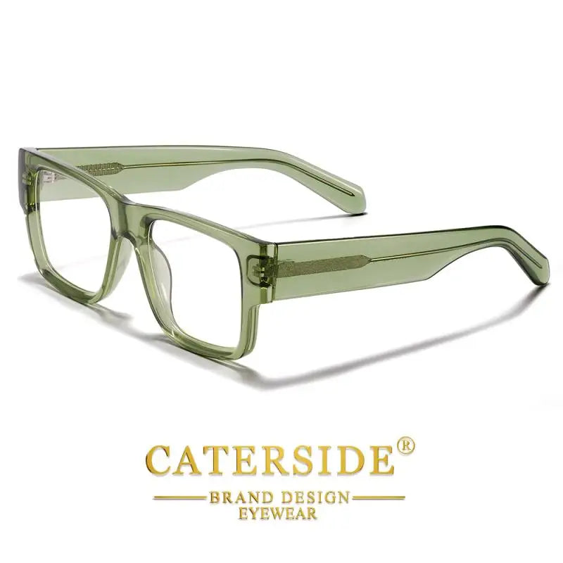CATERSIDE® Bold Clear™ — Monture carrée épaisse