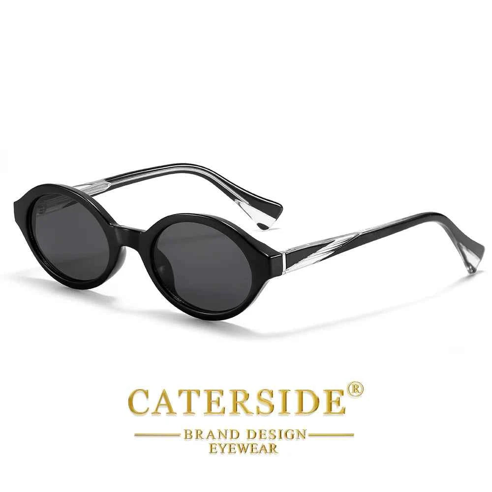 Lunettes de Soleil Ovales Rétro UV400 | Style Vintage Premium | Caterside Eyewear