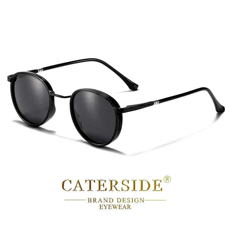 CATERSIDE® Vintage Polarized Round Sunglasses