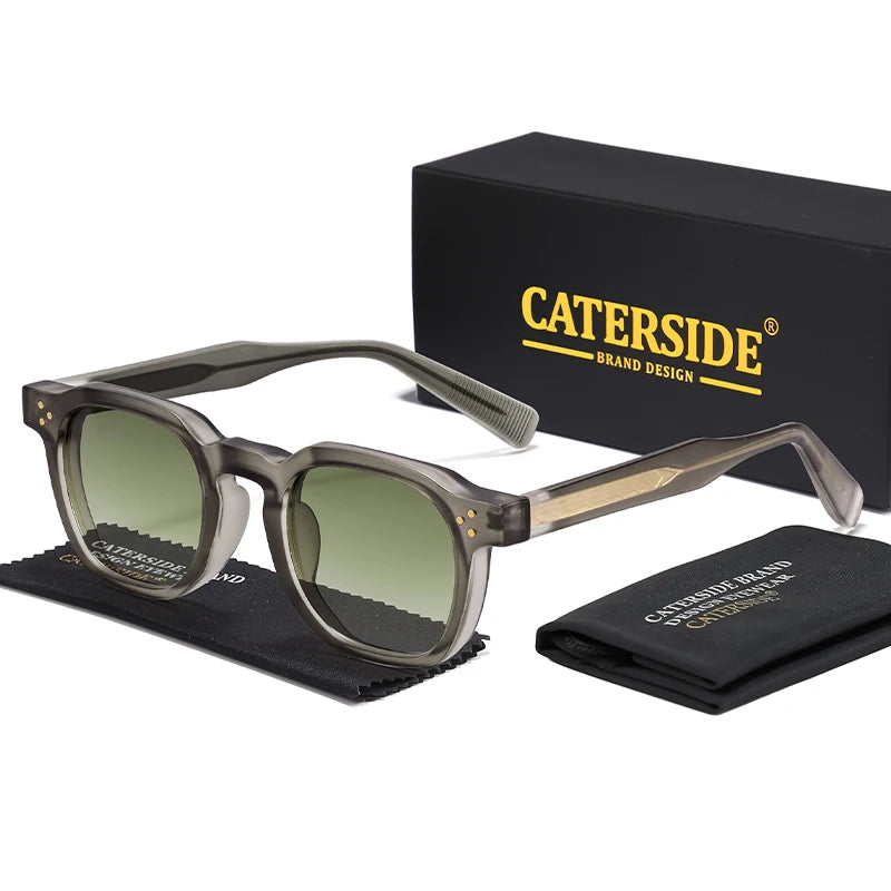 Gafas de sol cuadradas UV400 Caterside – Tendencia hombre mujer – Gafas de moda prémium