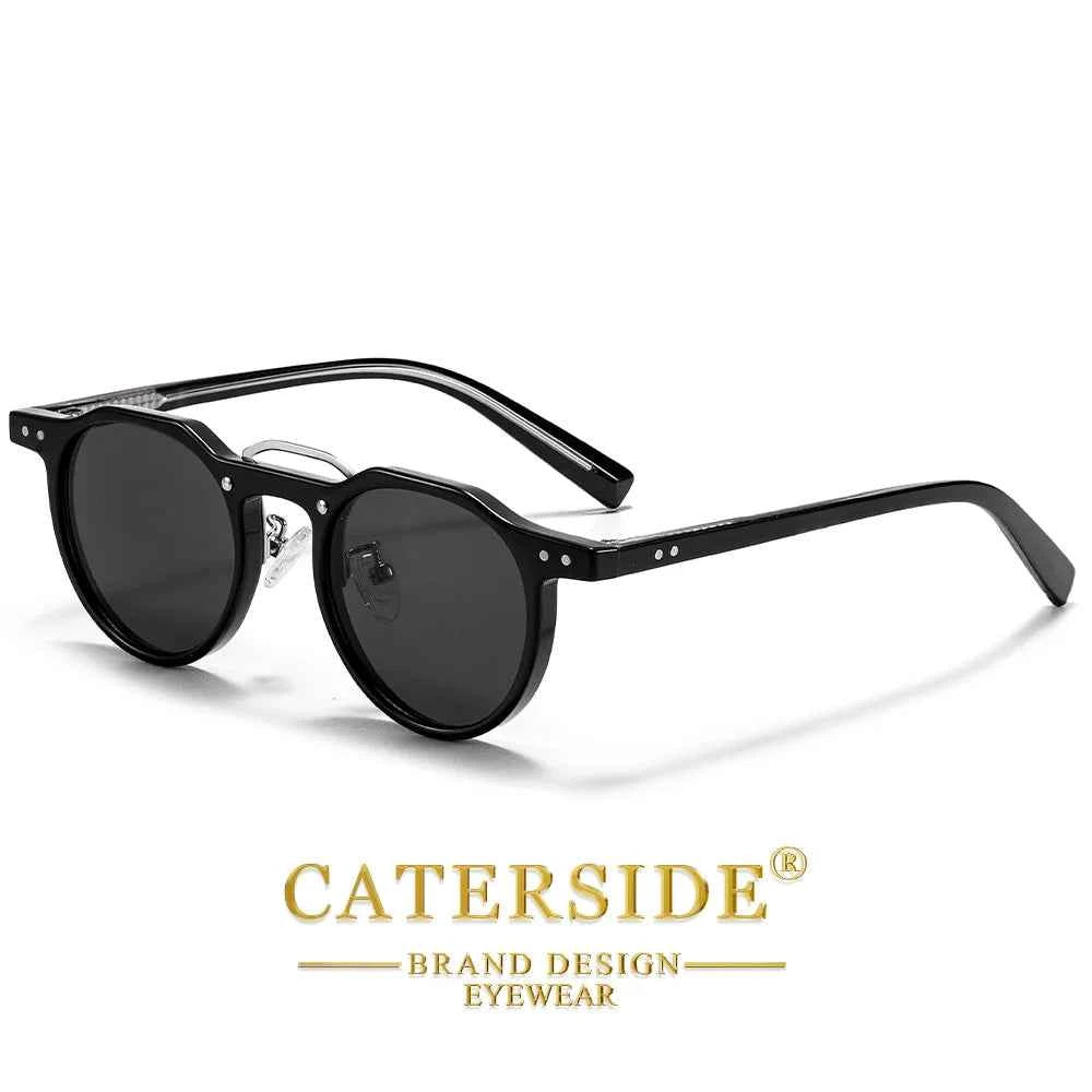 CATERSIDE® Retro Round Sunglasses