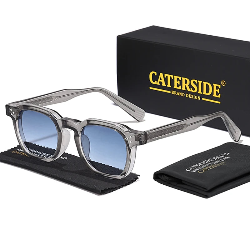 Gafas de sol cuadradas UV400 Caterside – Tendencia hombre mujer – Gafas de moda prémium