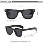 CATERSIDE® Lunettes de soleil aviateur polarisées style militaire – Unisexe UV400