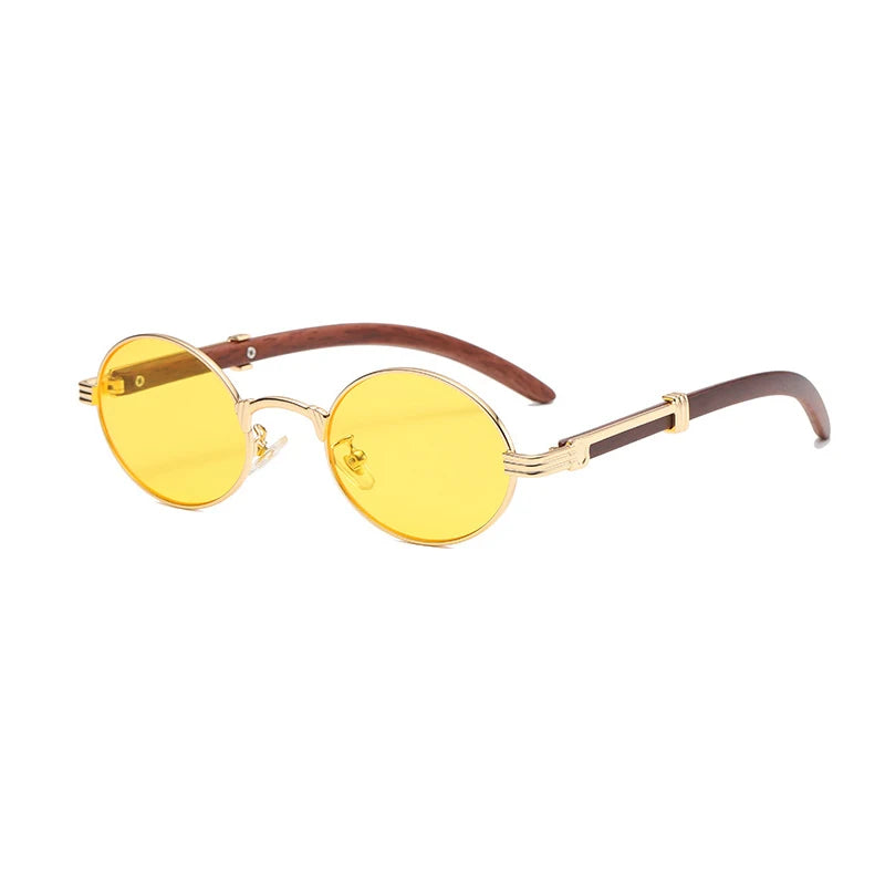 Lunettes de Soleil Rondes Vintage Luxe – Signature Caterside