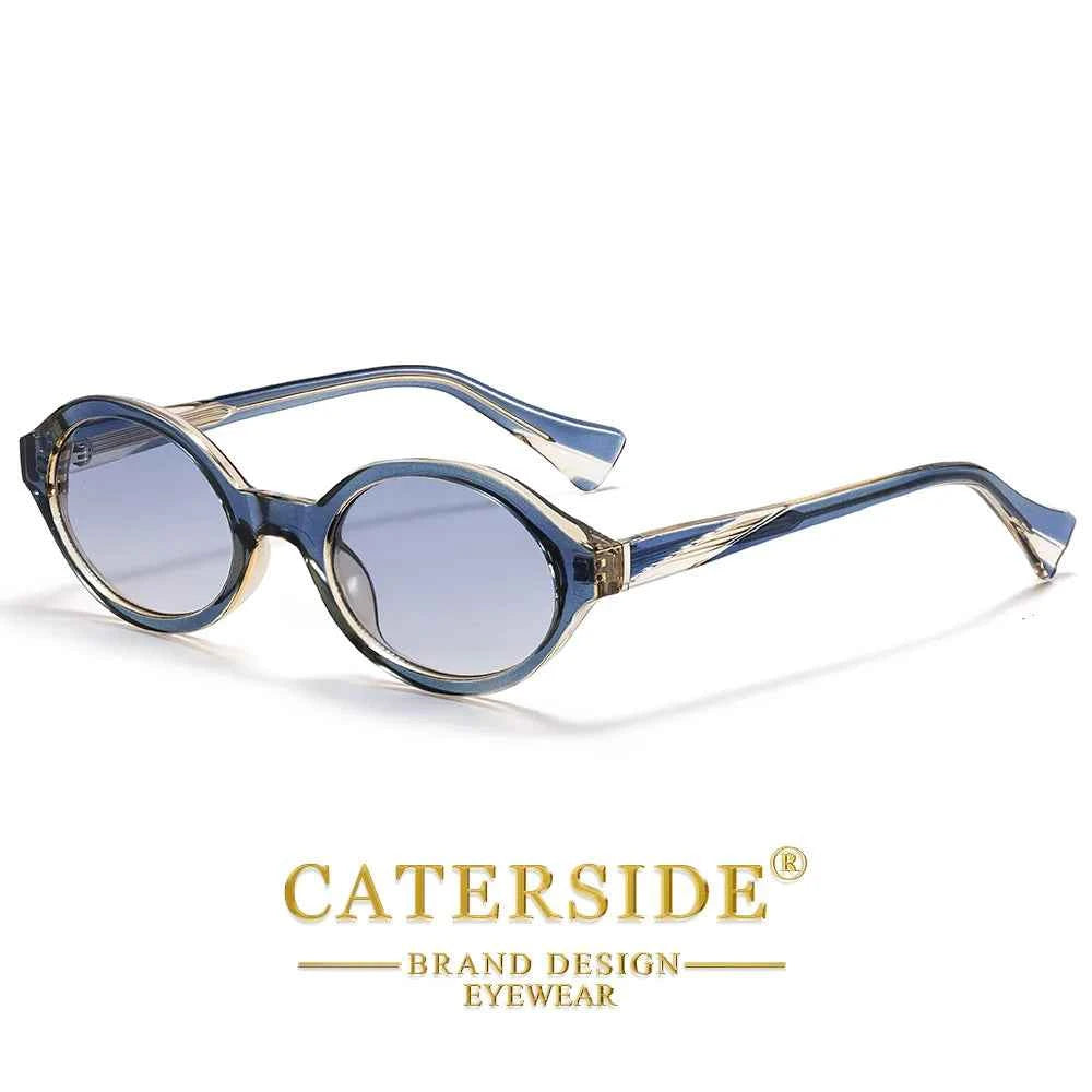 Lunettes de Soleil Ovales Rétro UV400 | Style Vintage Premium | Caterside Eyewear