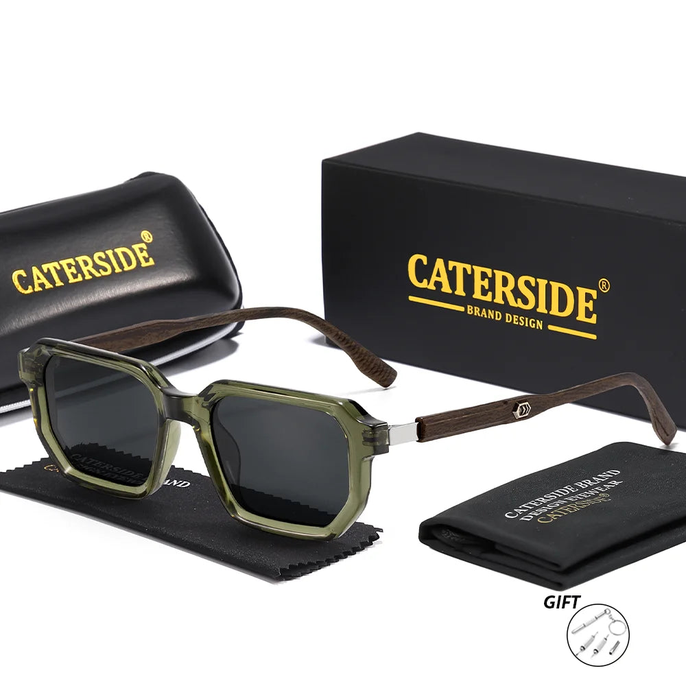 Gafas de sol redondas retro CATERSIDE – UV400 – Estilo vintage unisex 