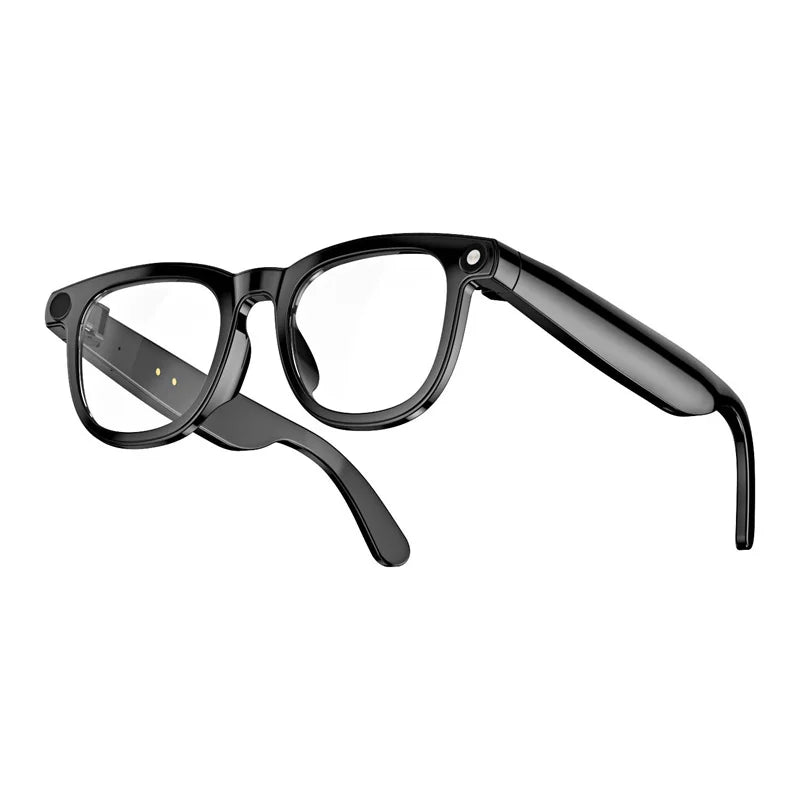CATERSIDE Nova Lunettes Connectées IA HD avec Caméra et Bluetooth